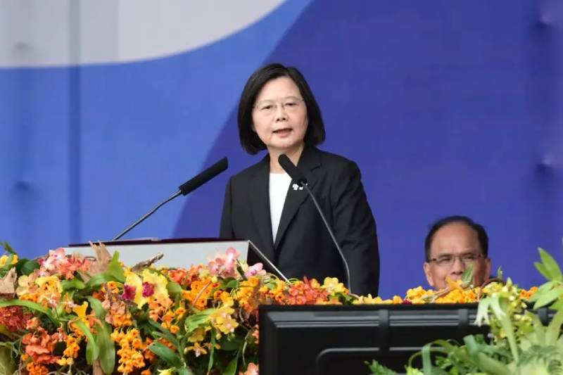 Taiwan’s President Tsai urges China to seek ‘peaceful coexistence