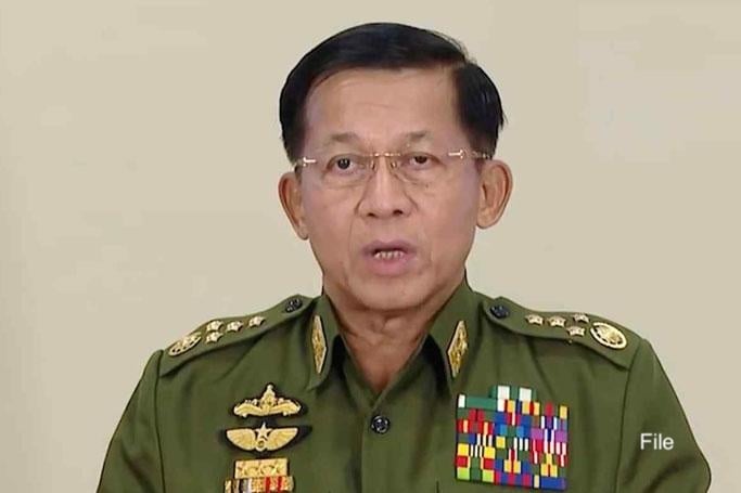 Myanmar Military Denies Junta Chief Min Aung Hlaing Detained By ...