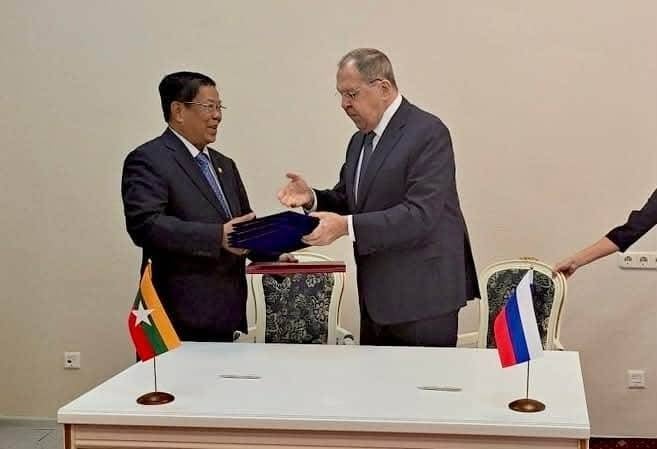 Myanmar junta, Russia sign mutual visa exemption agreement