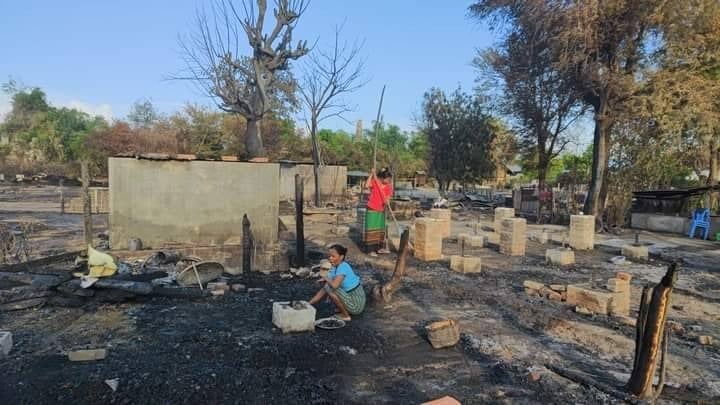 Myanmar junta intensifies airstrikes, dropping more than 200 bombs in Chin, Magway and Sagaing