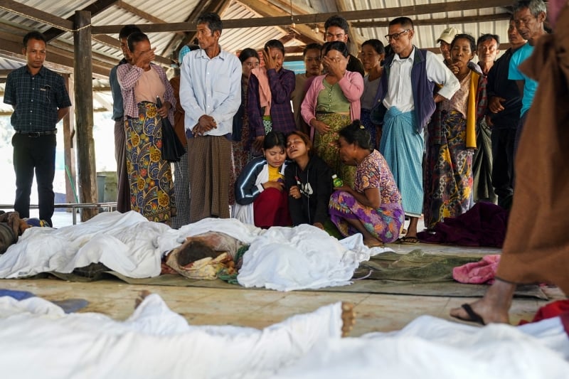 Myanmar junta denies killing civilians in Rakhine hospital strike