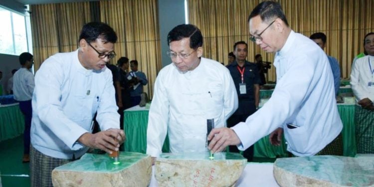 Myanmar junta claims gems emporium a success