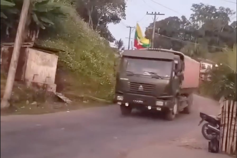 Fighting renews in Mogok after Myanmar junta troops enter under Chinese mediation