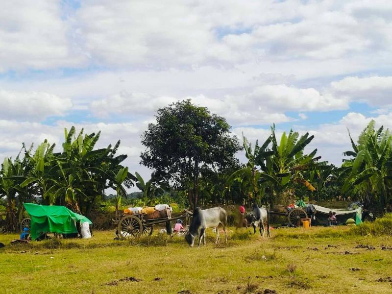 Myanmar junta column displaces 2,700 in Magway’s Pauk Township