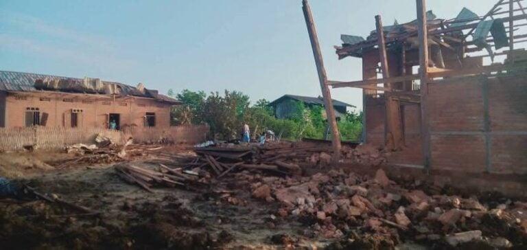 Myanmar junta airstrike kills five civilians in Yinmarbin, Sagaing Region