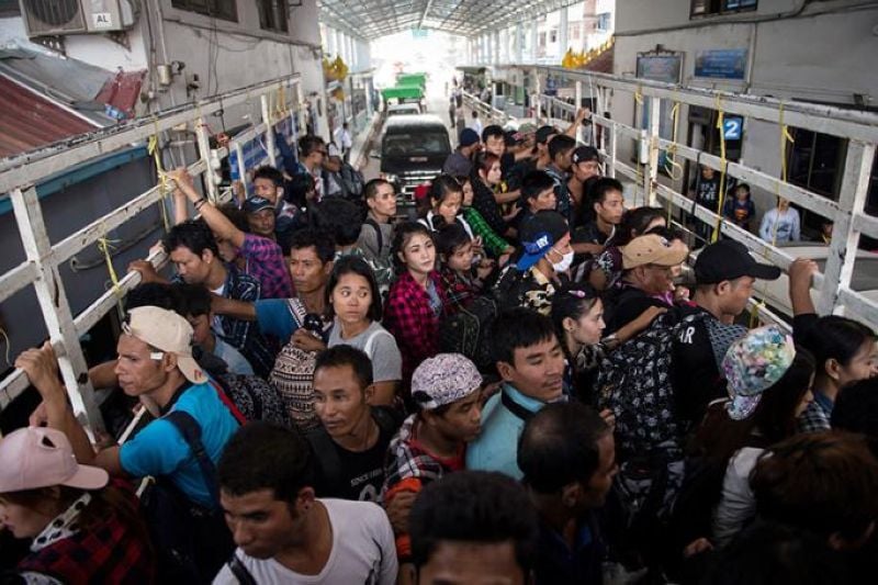 Myanmar migrants in Thailand urged to maintain “quiet campaign” of self-restraint amid rising tensions