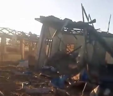 Myanmar junta airstrike destroys fourth hospital in Falam township as attacks on healthcare escalate