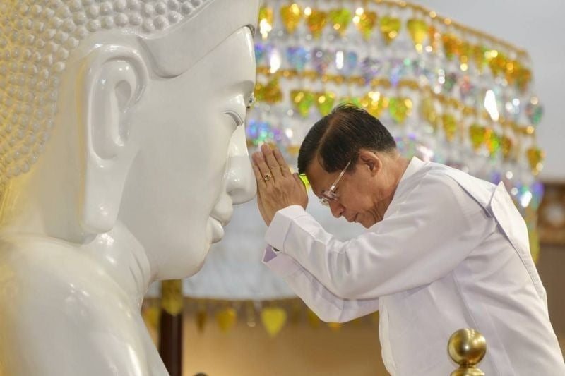 Myanmar junta leader reiterates the military’s political role in 78th Independence Day anniversary message