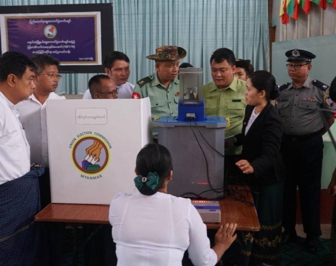 Heavy military presence and low turnout mark second phase of Myanmar elections in Karen State