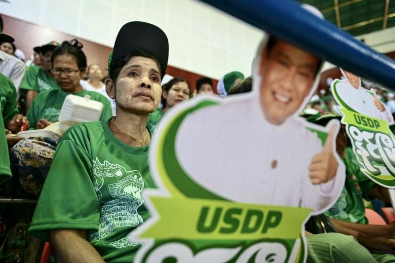 Junta-aligned USDP accused of using early voting to win some FPTP seats in Myanmar