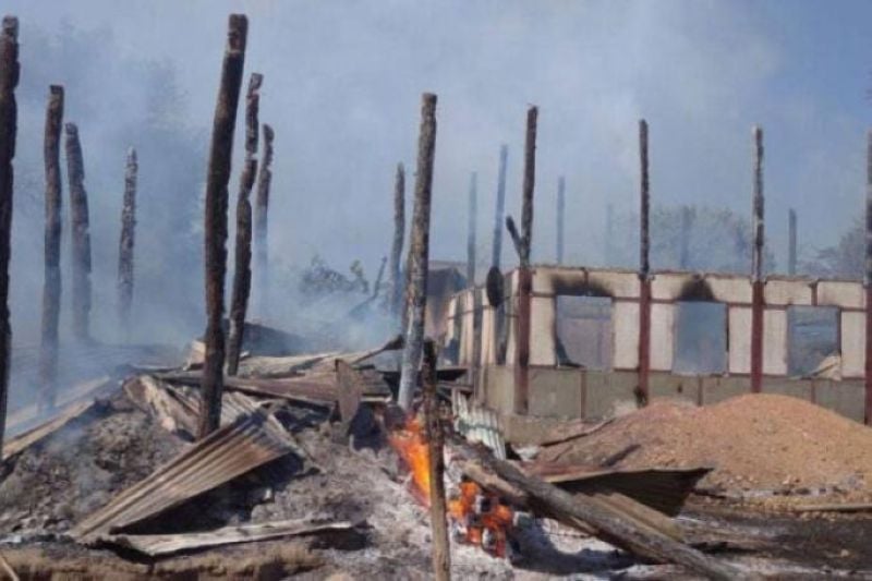 Myanmar junta airstrike in Taze Township kills six, including four novices