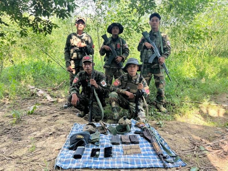 Resistance forces destroy Minbu police station in rapid assault targeting hometown of Myanmar junta leader