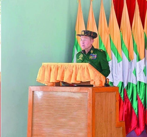 Myanmar junta deputy leader Soe Win confirms April timeline for presidential election and government handover following sham polls