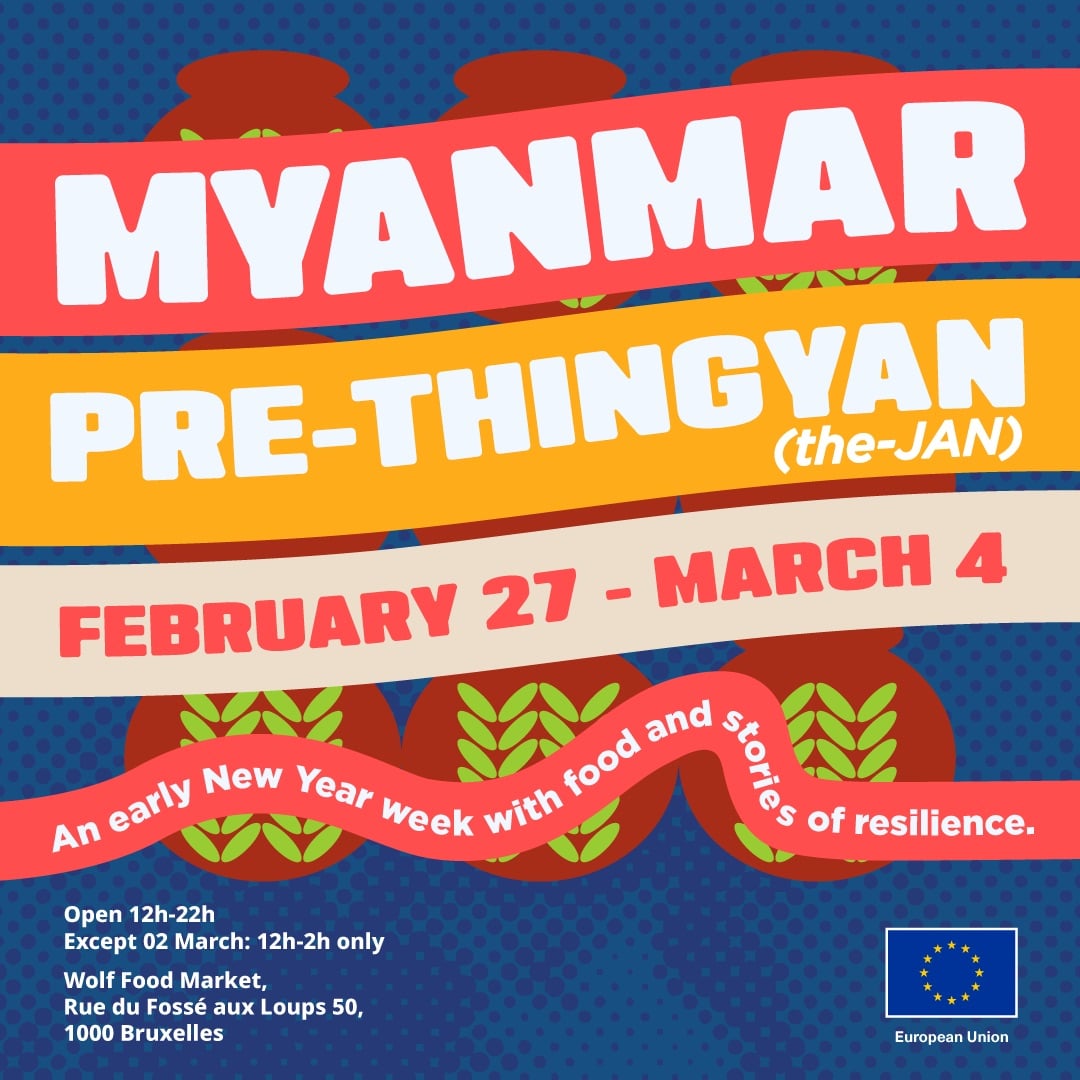 Brussels Hosts Myanmar Pre-Thingyan Evening of Solidarity and Culture
